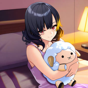 オリジナル:羊のぬいぐるみ
