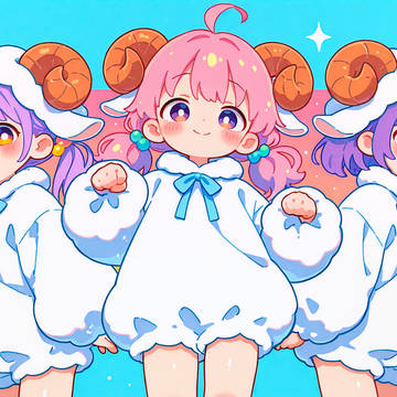 「めぇめぇ☆もこポップパレード！！」 🐑🎉🩵
