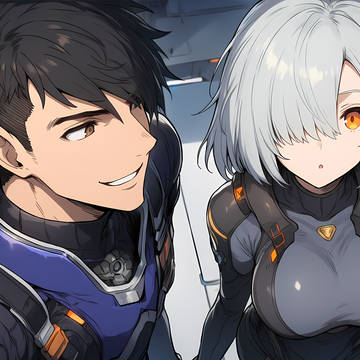 レイヴンちゃんと……
