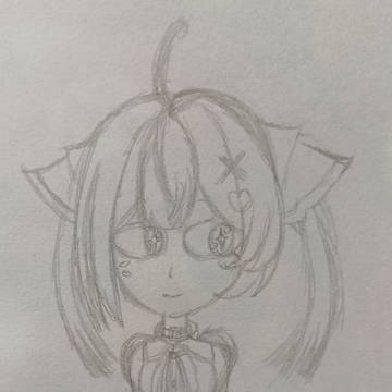 レクイエム初描き(下描き)