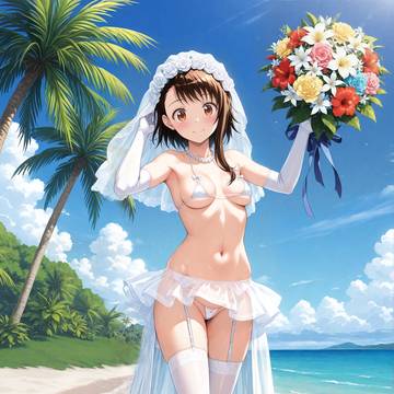 小野寺小咲 ウェディングビキニ