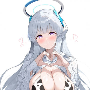 牛柄ビキニ 牛尾ノア