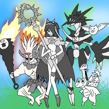 アイコン用に描いた絵