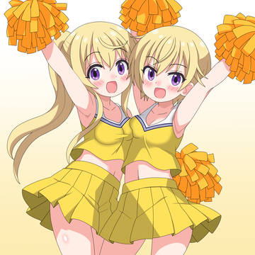 エルちゃんとナツメちゃん チアガールver.