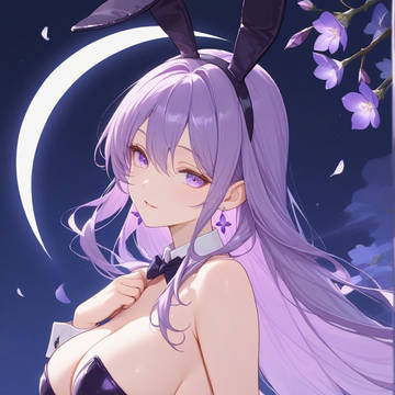 スミレとバニー💜