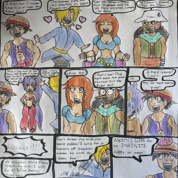 Straw Hats at Scuttle Town