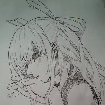 戦隊大失格４巻　錫切夢子　模写　清書版