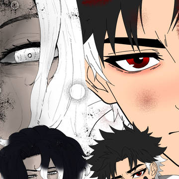 Collaboration art with Crimson