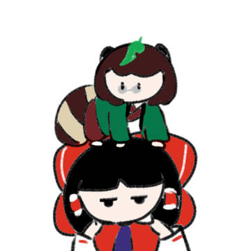 頭の上にある