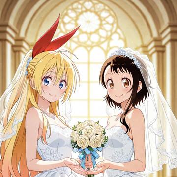 ニセコイ勝ち負けヒロインのジューンブライド👰♀️💒💕