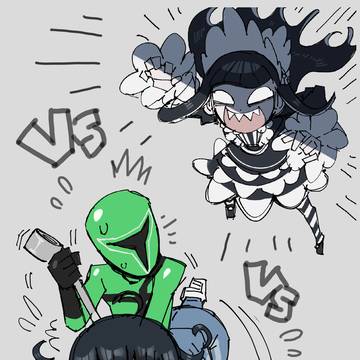 凝縮④ 蒸発③ グリーンvsチヂムくん&ムレルちゃん