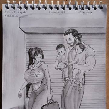 On their way back home