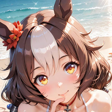 ヤマニンゼファー 水着3