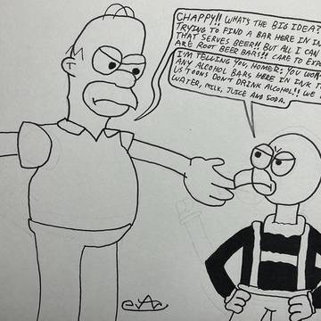 Homer Comes to Ink Town