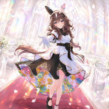 やっと会えました……！　あなたが、私のトレーナーさんなんですね♪