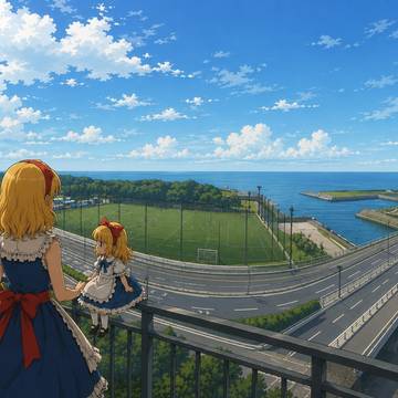 東方project　アリス・マーガトロイド　現代旅行篇