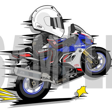 【お仕事絵 GSX-R1000R】
