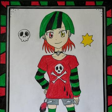スイカ擬人化