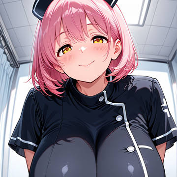 ピンクボブたれ目お姉さん28