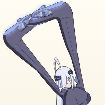 ユフィナとストレッチ