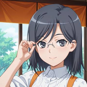 ウェイトレスの固法美偉さん