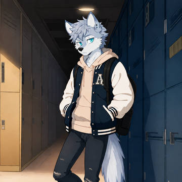 The Boy by the Lockers