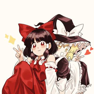 霊夢と魔理沙