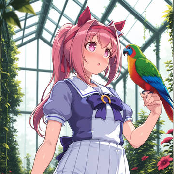 ハルウララ 鳥とお話し