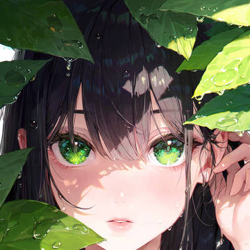 緑に包まれて