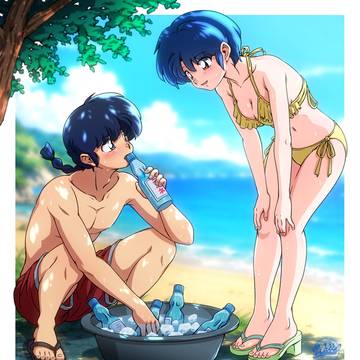 かのじょのめはみずにひたすらむねをみていた