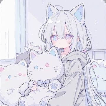 ねこ耳つけた女の子