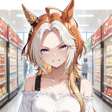 私服なオルフェーヴルと待ち合わせ