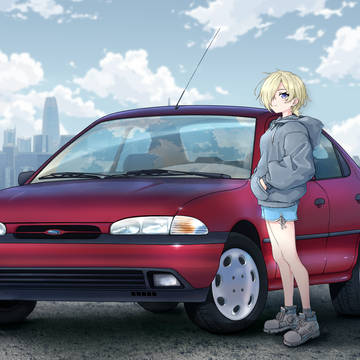 ミア・テイラー　×　Ford Mondeo 1993