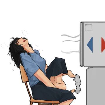 림낙서만화 - 공허 연구 외전/복제린다와 폭염