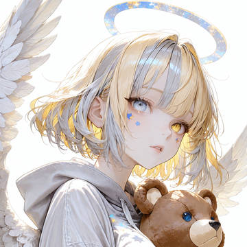 星輪の天使と青いリボン