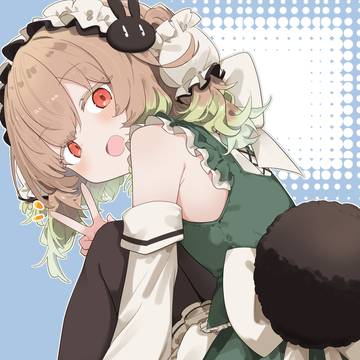 萌えの二周年記念イラスト