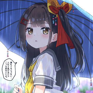 雨の日のこさめちゃん☔️