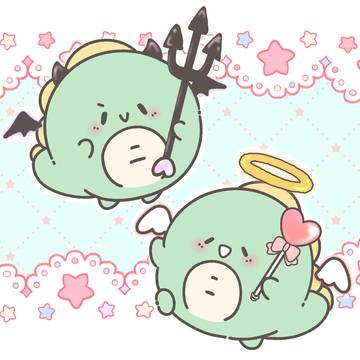 天使と悪魔、今日はどっちの気分~?