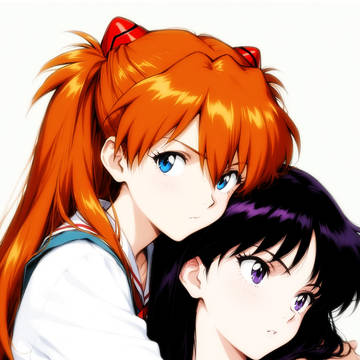 レイとアスカ