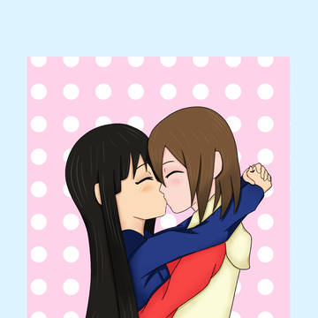 ちっちゃなキス ❤️💙