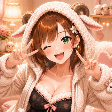 女将ちゃん_ギャルいもこもこ羊さん