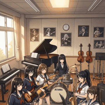 合同練習をするJK