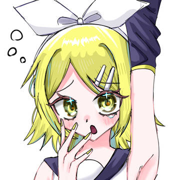 寝不足リンちゃん