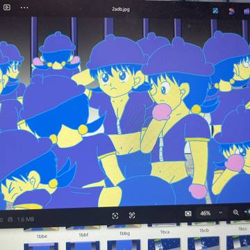 アニメ【シン星理ちゃん】の量産シーン