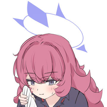 イロハに棒状のものを握ってもらうだけ