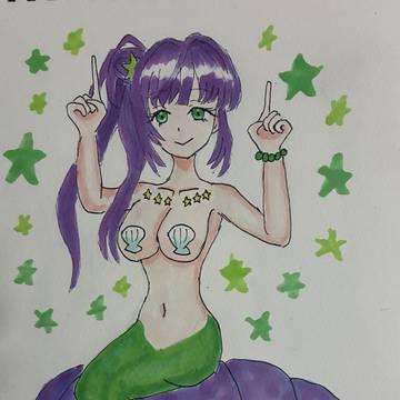 人魚梢先輩