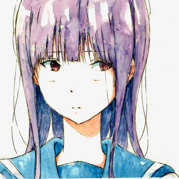 過去絵ですが　色調整したので