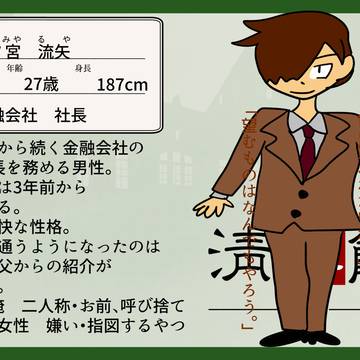 【清華館散】柿ノ宮 流矢【客】