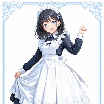 クラシック感のメイドさん