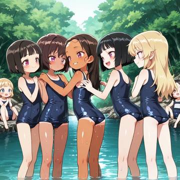 スク水女子1313